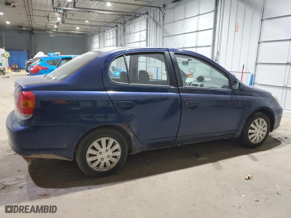 2003 Toyota ECHO with VIN JTDBT123230300351, listed as a Copart auction lot 87046234 with NaN miles and Salvage Title. Bid and sale history available at carsss.com. Image 3.