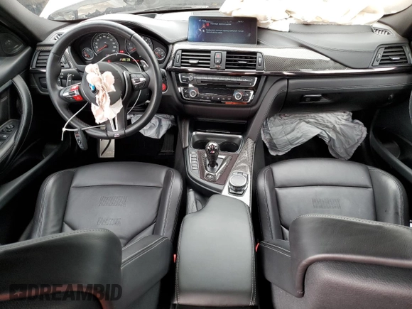 2015 BMW M3 with VIN WBS3C9C54FP804889, listed as a Copart auction lot 42242213 with 53,164 mi miles. Bid and sale history available at carsss.com. Image 8.