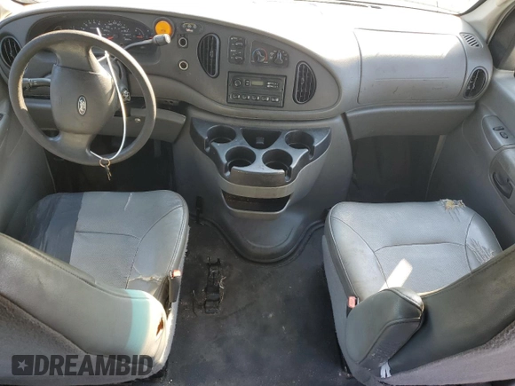 2007 Ford Econoline Cargo Commercial with VIN 1FTNS24W67DB44004, listed as a Copart auction lot 59058654 with 232,452 mi miles and Salvage Title. Bid and sale history available at DreamBid. Image 8.