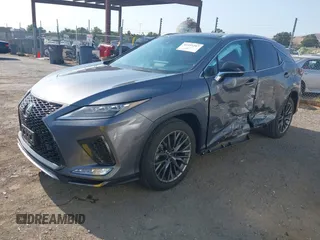 2022 Lexus RX 350 F Sport with VIN 2T2YZMDA5NC311726, listed as a IAAI auction lot 42451167 with 28,304 mi miles and . Bid and sale history available at DreamBid. Image 17.