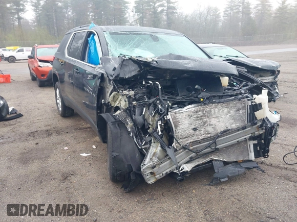 2019 Chevrolet Traverse LT Cloth with VIN 1GNEVGKW3KJ125855, listed as a IAAI auction lot 42058370 with 159,974 mi miles and . Bid and sale history available at DreamBid. Image 6.