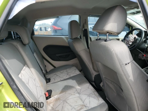 2013 Ford Fiesta SE with VIN 3FADP4EJ5DM192076, listed as a Copart auction lot 50008355 with 0 mi miles and Salvage Title. Bid and sale history available at carsss.com. Image 10.