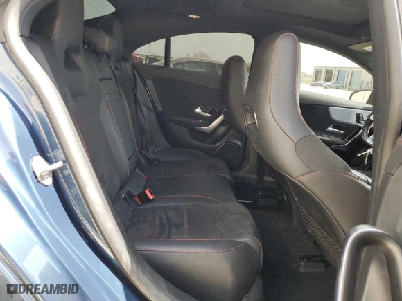 2021 Mercedes-Benz CLA with VIN W1K5J4GB7MN162790, listed as a Copart auction lot 48206355 with 55,335 mi miles and Salvage Title. Bid and sale history available at carsss.com. Image 10.