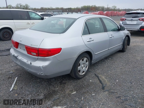 2005 Honda Accord LX z VIN 1HGCM56445A180496, wystawiony jako IAAI lot #42006457 z przebiegiem 163 206 mil mil oraz . Historia ofert i sprzedaży dostępna na DreamBid. Obrazek 4.