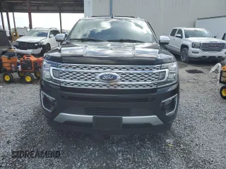 2019 Ford Expedition Max Platinum z VIN 1FMJK1LT9KEA87814, wystawiony jako Copart lot #50889215 z przebiegiem 86 584 mil mil oraz Szkoda całkowita • Salvage title. Historia ofert i sprzedaży dostępna na DreamBid. Obrazek 5.