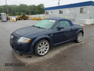 2005 Audi TT with VIN TRUUF28N751010723, listed as a Copart auction lot 65032945 with 118,963 mi miles and Salvage title. Bid and sale history available at DreamBid. Image 1.