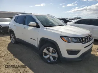 2018 Jeep Compass Latitude with VIN 3C4NJCBB7JT233848, listed as a Copart auction lot 56502715 with 94,665 mi miles and Salvage title. Bid and sale history available at DreamBid. Image 4.