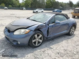 2007 Mitsubishi Eclipse GS with VIN 4A3AL25F07E059824, listed as a Copart auction lot 67555324 with 151,608 mi miles and Salvage Title. Bid and sale history available at carsss.com. Image 1.