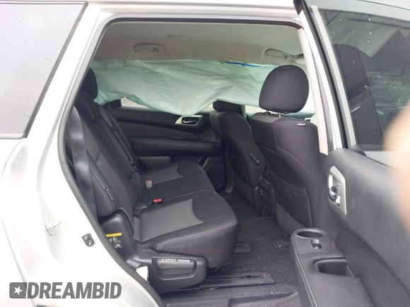 2018 Nissan Pathfinder S z VIN 5N1DR2MM8JC602270, wystawiony jako IAAI lot #42118978 z przebiegiem 114 854 mil mil oraz . Historia ofert i sprzedaży dostępna na DreamBid. Obrazek 8.