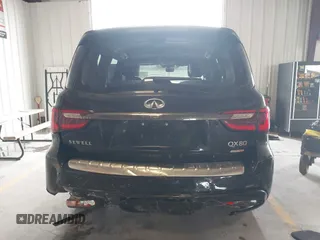 2020 Infiniti QX80 LUXE with VIN JN8AZ2NF3L9700036, listed as a IAAI auction lot 41704457 with 65,848 mi miles. Bid and sale history available at carsss.com. Image 16.