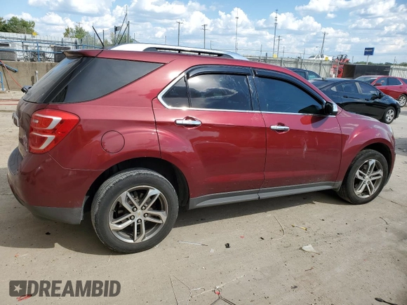 2017 Chevrolet Equinox Premier with VIN 2GNALDEKXH6166906, listed as a Copart auction lot 70304244 with 145,354 mi miles and Non Repairable. Bid and sale history available at carsss.com. Image 3.