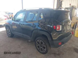 2017 Jeep Renegade Limited with VIN ZACCJADB2HPE91513, listed as a IAAI auction lot 41815588 with 118,821 mi miles and . Bid and sale history available at DreamBid. Image 3.