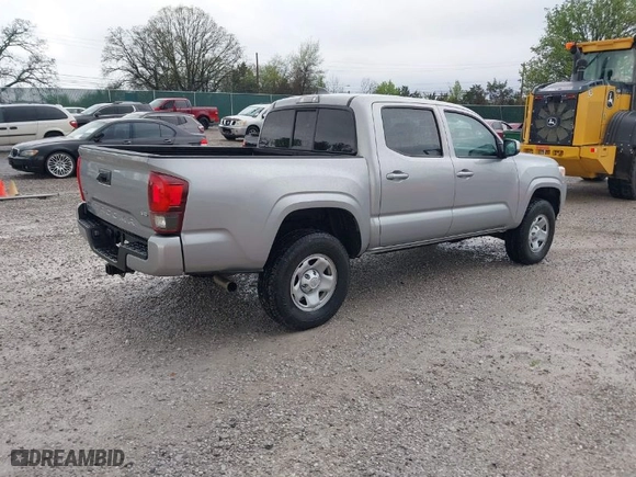 2020 Toyota Tacoma 4WD SR5 with VIN 3TMCZ5AN2LM300117, listed as a IAAI auction lot 41874864 with 59,594 mi miles. Bid and sale history available at carsss.com. Image 4.
