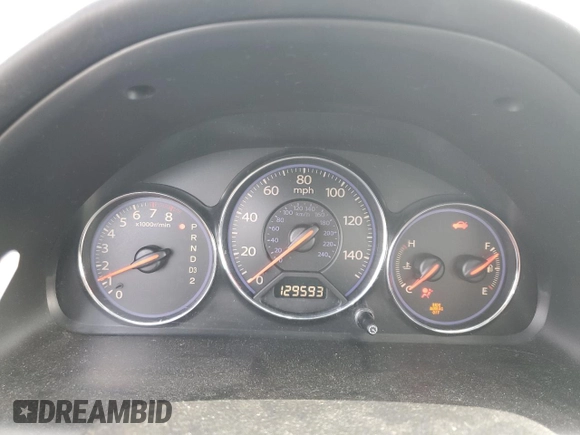 2004 Honda Civic EX with VIN 2HGES26894H502338, listed as a Copart auction lot 53356485 with 129,593 mi miles and Salvage Title. Bid and sale history available at carsss.com. Image 9.