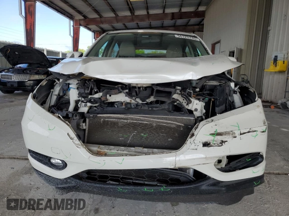 2016 Honda HR-V EX with VIN 3CZRU5H52GM709572, listed as a Copart auction lot 56125745 with 44,514 mi miles and Salvage Title. Bid and sale history available at DreamBid. Image 5.