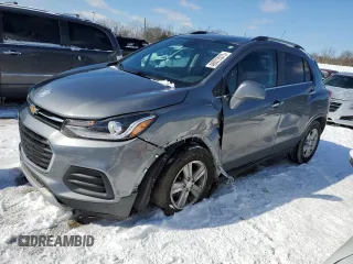 2020 Chevrolet Trax LT with VIN 3GNCJLSB3LL321930, listed as a Copart auction lot 46072075 with 25,620 mi miles and Salvage Title. Bid and sale history available at DreamBid. Image 1.