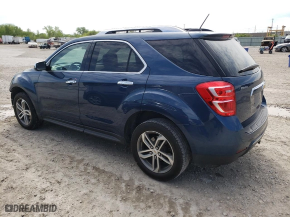 2016 Chevrolet Equinox LTZ with VIN 2GNALDEK0G6252871, listed as a Copart auction lot 51753794 with 134,922 mi miles and Salvage Title. Bid and sale history available at carsss.com. Image 2.