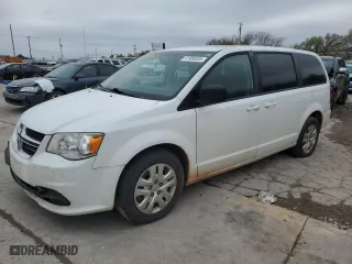 2018 Dodge Grand Caravan SE with VIN 2C4RDGBG9JR184893, listed as a Copart auction lot 51998535 with 152,533 mi miles and Non Repairable. Bid and sale history available at carsss.com. Image 1.