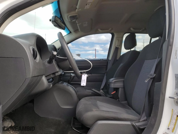 2017 Jeep Compass 75th Anniversary Edition with VIN 1C4NJDBB6HD104392, listed as a Copart auction lot 45767275 with 96,552 mi miles and Salvage Title. Bid and sale history available at carsss.com. Image 7.