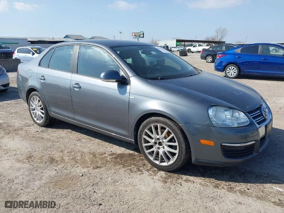 2008 Volkswagen Jetta Sedan Wolfsburg with VIN 3VWRJ71K98M196183, listed as a IAAI auction lot 41512701 with 95,231 mi miles. Bid and sale history available at carsss.com. Image 1.