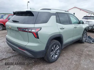 2025 Chevrolet Equinox AWD LT with VIN 3GNAXPEG0SL114558, listed as a IAAI auction lot 42306757 with 18,049 mi miles and . Bid and sale history available at DreamBid. Image 4.