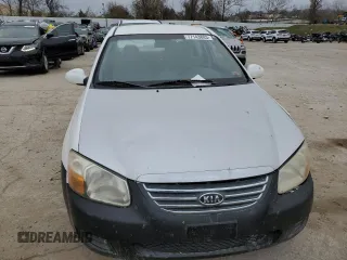 2008 Kia Spectra EX with VIN KNAFE121585499963, listed as a Copart auction lot 77143883 with 153,965 mi miles and Salvage Title. Bid and sale history available at carsss.com. Image 5.