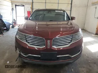 2016 Lincoln MKX Reserve with VIN 2LMTJ8LP3GBL42097, listed as a Copart auction lot 53997905 with 68,700 mi miles and Salvage Title. Bid and sale history available at carsss.com. Image 5.
