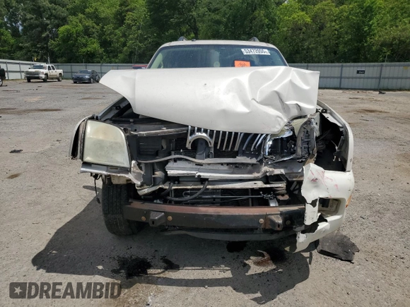 2007 Mercury Mountaineer Premier with VIN 4M2EU48857UJ09286, listed as a Copart auction lot 53472055 with 256,122 mi miles and Salvage title. Bid and sale history available at DreamBid. Image 5.