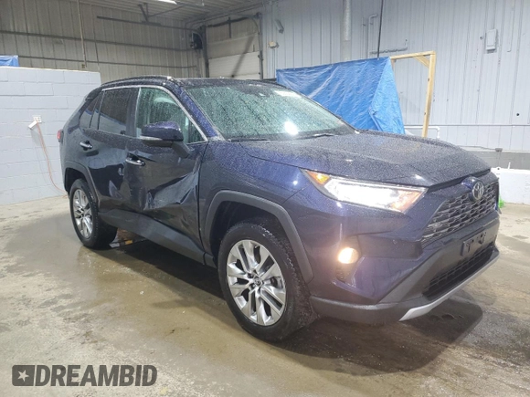 2019 Toyota RAV4 Limited with VIN 2T3N1RFV8KC055886, listed as a Copart auction lot 50553305 with 70,190 mi miles and Salvage Title. Bid and sale history available at carsss.com. Image 4.