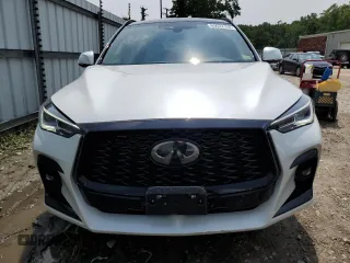 2023 Infiniti QX50 Sport with VIN 3PCAJ5FA4PF121110, listed as a Copart auction lot 65622154 with 9,708 mi miles and Salvage title. Bid and sale history available at DreamBid. Image 5.