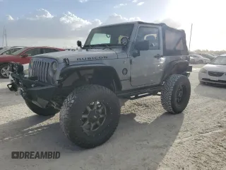 2015 Jeep Wrangler Rubicon with VIN 1C4BJWCG9FL542089, listed as a Copart auction lot 76111634 with Not provided miles and Non repairable. Bid and sale history available at DreamBid. Image 1.