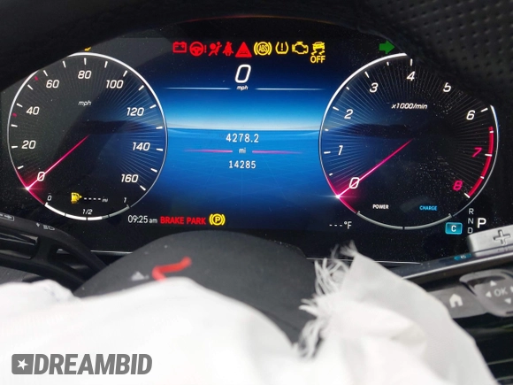 2023 Mercedes-Benz C 300 with VIN W1KAF4HB2PR146685, listed as a IAAI auction lot 41462936 with 14,285 mi miles and . Bid and sale history available at DreamBid. Image 7.