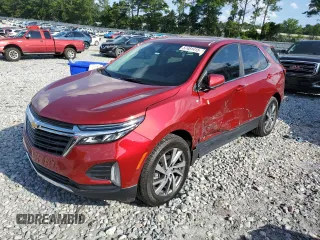 2024 Chevrolet Equinox LT with VIN 3GNAXKEG9RL353765, listed as a Copart auction lot 57481415 with 9,272 mi miles and Salvage title. Bid and sale history available at DreamBid. Image 1.