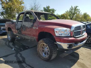 2007 Dodge Ram 2500 SLT with VIN 1D7KS28C57J525658, listed as a Copart auction lot 72149684 with 0 mi miles and Non Repairable. Bid and sale history available at carsss.com. Image 4.