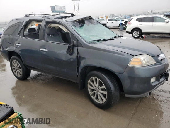 2004 Acura MDX Touring Pkg w/Navigation with VIN 2HNYD18824H555714, listed as a Copart auction lot 85464354 with 205,427 mi miles and Salvage Title. Bid and sale history available at carsss.com. Image 4.