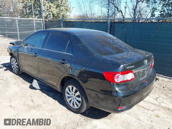 2013 Toyota Corolla L with VIN 5YFBU4EEXDP086518, listed as a IAAI auction lot 41654757 with 151,913 mi miles. Bid and sale history available at carsss.com. Image 3.
