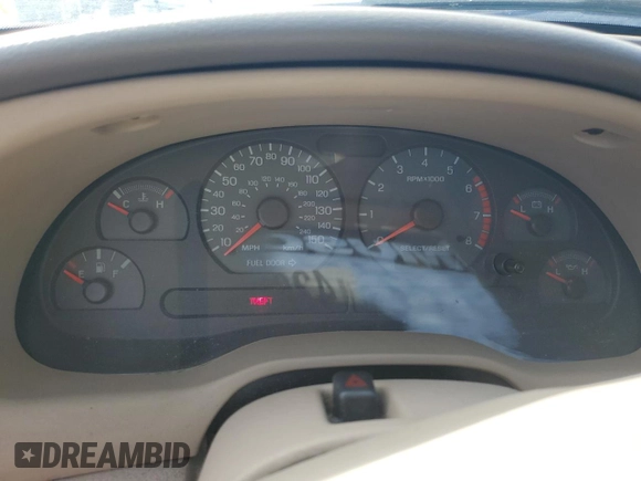 2003 Ford Mustang GT Deluxe with VIN 1FAFP42XX3F305326, listed as a Copart auction lot 42689215 with 0 mi miles and Salvage Title. Bid and sale history available at carsss.com. Image 9.