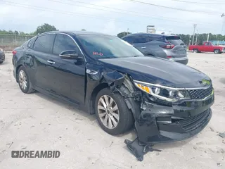 2017 Kia Optima EX with VIN 5XXGU4L35HG164578, listed as a IAAI auction lot 42646046 with 71,113 mi miles and . Bid and sale history available at DreamBid. Image 1.