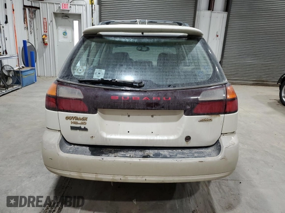 2004 Subaru Legacy Outback 35th Anniversary with VIN 4S3BH815947637881, listed as a Copart auction lot 83871344 with 219,257 mi miles and Clean title. Bid and sale history available at DreamBid. Image 6.