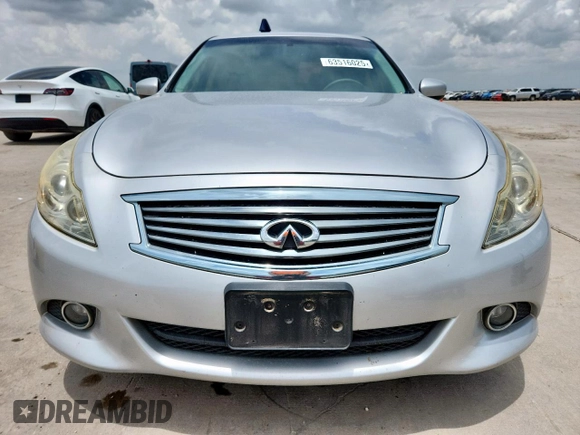 2012 Infiniti G25 Journey with VIN JN1DV6AP5CM810712, listed as a Copart auction lot 63516025 with 177,219 mi miles and Salvage title. Bid and sale history available at DreamBid. Image 5.
