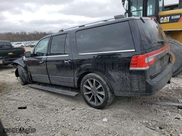2017 Lincoln Navigator L Reserve with VIN 5LMJJ3LT5HEL01282, listed as a Copart auction lot 43529445 with 128,989 mi miles and Non Repairable. Bid and sale history available at carsss.com. Image 2.