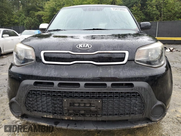 2015 Kia Soul + with VIN KNDJP3A56F7114158, listed as a Copart auction lot 73473894 with 106,358 mi miles and Salvage Title. Bid and sale history available at DreamBid. Image 5.