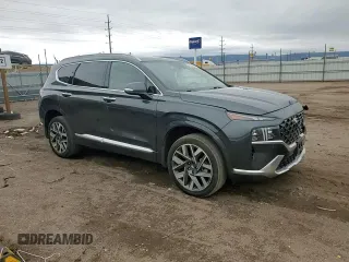 2023 Hyundai Santa Fe Calligraphy with VIN 5NMS5DAL8PH501030, listed as a Copart auction lot 59320305 with 35,178 mi miles and Salvage title. Bid and sale history available at DreamBid. Image 13.