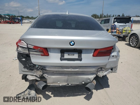 2020 BMW 5 Series 530i with VIN WBAJR3C08LCD58859, listed as a Copart auction lot 49281105 with 64,408 mi miles and Clean Title. Bid and sale history available at DreamBid. Image 6.