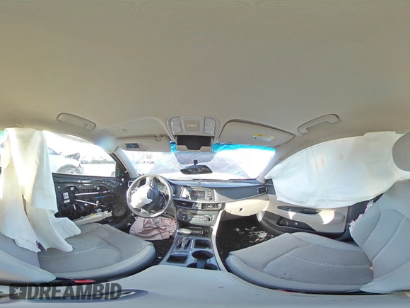 2016 Kia Optima LX with VIN 5XXGT4L37GG069425, listed as a Copart auction lot 46176795 with 135,950 mi miles and Salvage Title. Bid and sale history available at carsss.com. Image 12.