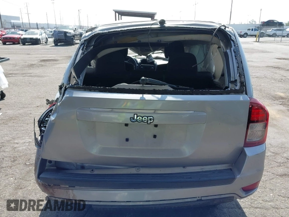 2016 Jeep Compass Sport with VIN 1C4NJCBA9GD743057, listed as a IAAI auction lot 42544686 with Not provided miles and . Bid and sale history available at DreamBid. Image 16.
