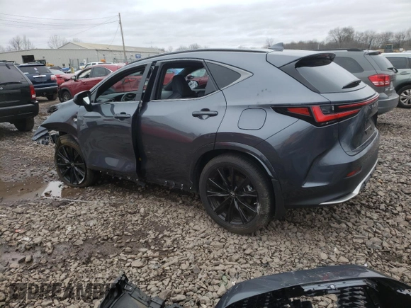 2022 Lexus NX with VIN JTJKGCEZ1N2005178, listed as a Copart auction lot 36779833 with 1,939 mi miles. Bid and sale history available at carsss.com. Image 2.