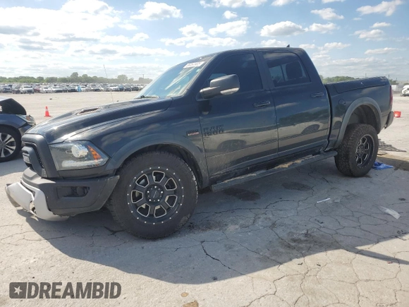 2017 Ram 1500 Rebel z VIN 1C6RR7YT3HS553611, wystawiony jako Copart lot #56063905 z przebiegiem 136 239 mil mil oraz Szkoda całkowita • Salvage title. Historia ofert i sprzedaży dostępna na DreamBid. Obrazek 1.