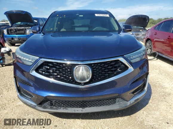 2019 Acura RDX w/Advance Pkg with VIN 5J8TC1H70KL012681, listed as a Copart auction lot 73913284 with Not Provided miles and Non Repairable. Bid and sale history available at carsss.com. Image 5.