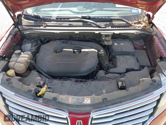 2015 Lincoln MKC with VIN 5LMCJ1A93FUJ30944, listed as a IAAI auction lot 41835261 with 142,324 mi miles. Bid and sale history available at carsss.com. Image 10.